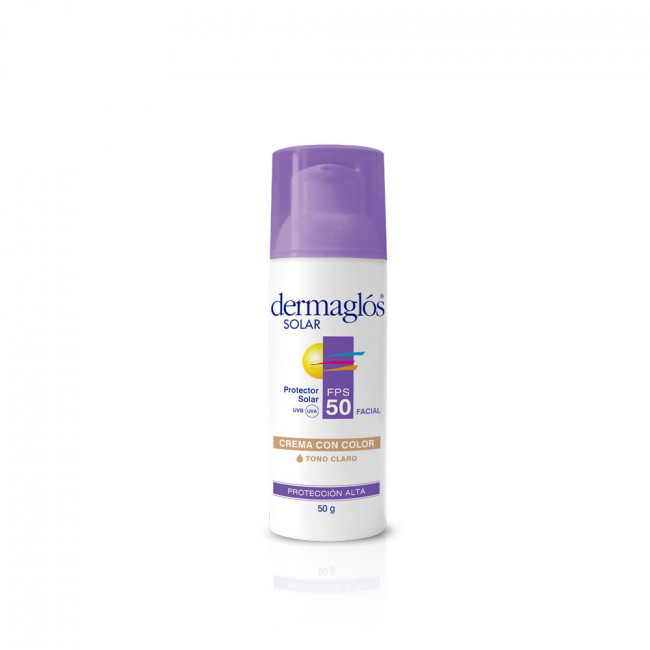 DERMAGLOS FPS50 Facial Dermo Tono Claro CR 50 GRS