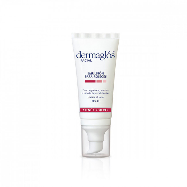 Dermaglos emulsión facial rojeces x 50 grs.