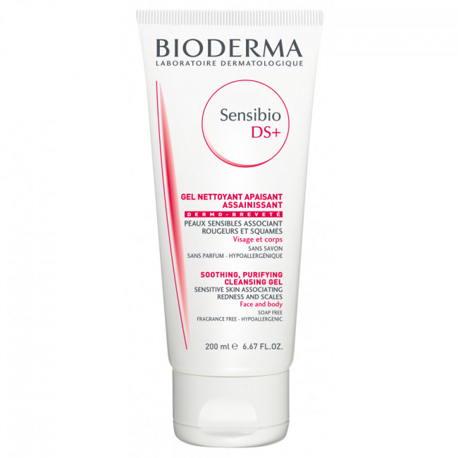 Sensibio ds+ gel limpiador purificante antienrojecimiento y antidescamación, para piel con...