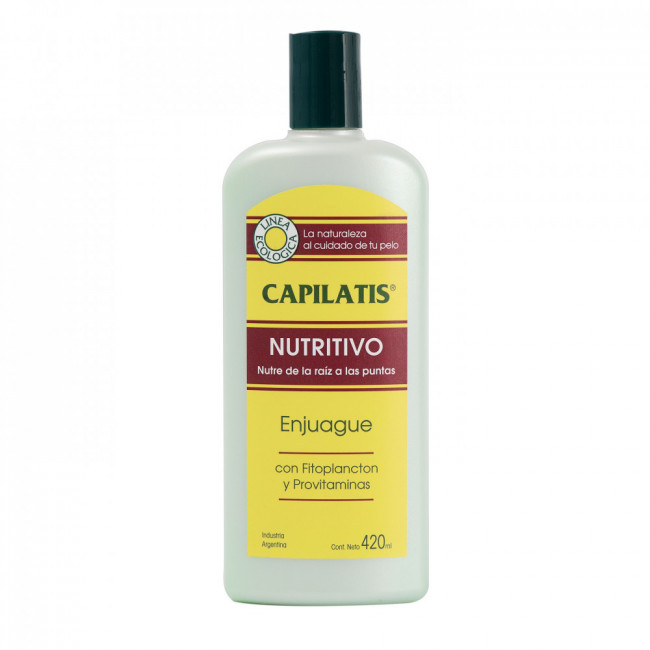 Capilatis ecológico acondicionador nutritivo x 420 ml.