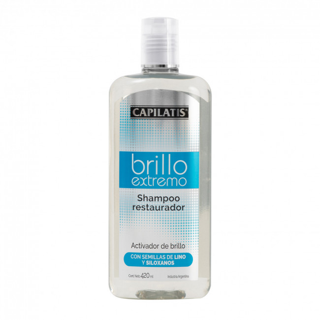 Capilatis shampoo brillo extremo x420 ml.