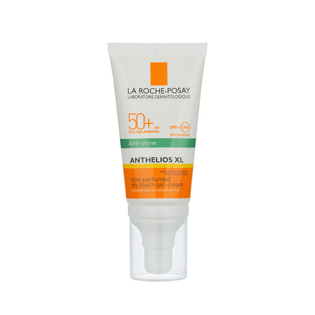 La roche posay anthelios protector solar facial factor 50 toque seco x 50 ml.