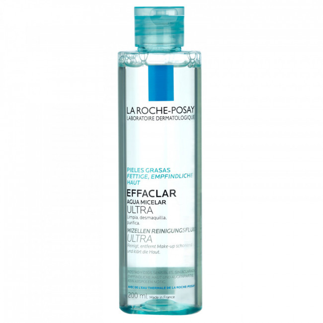 Effaclar agua micelar limpieza facial x 200 ml.