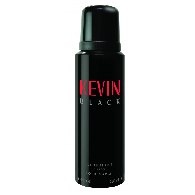 Kevin black desodorante aerosol hombre x 250 ml.