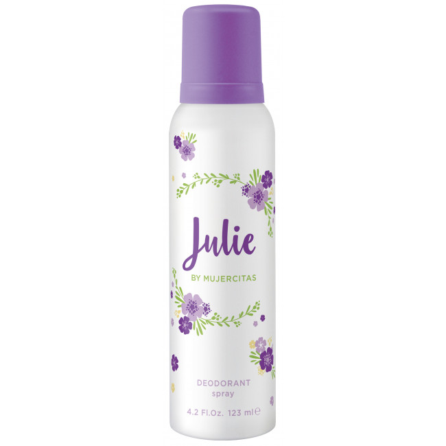 Julie by mujercitas desodorantes niñas x 123 ml.