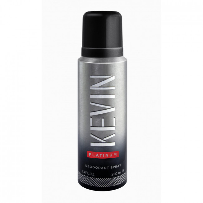 Kevin platinum desodorante aerosol hombre x 250 ml.
