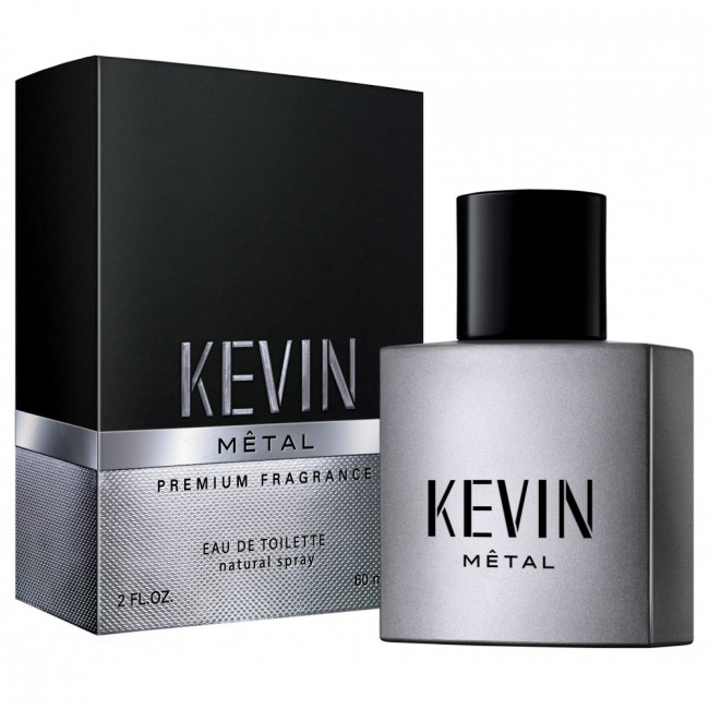 Kevin metal fragancia hombre edt con vaporizador x 60 ml.