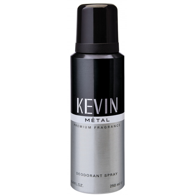 Kevin metal desodorante aerosol hombre x 250 ml.