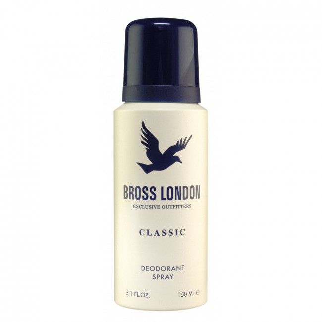 Bross london clásico desodorante hombre x 150 ml.