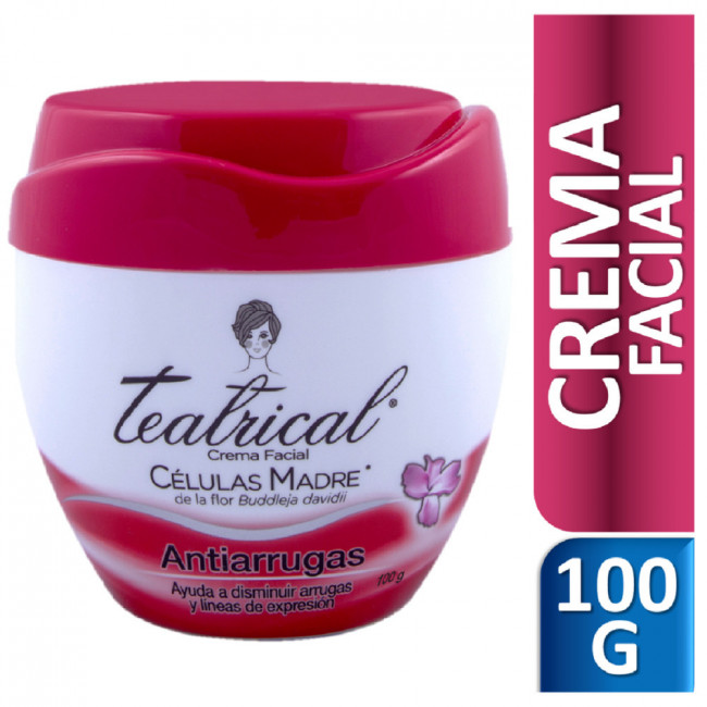 Teatrical crema antiarrugas x 100 grs.
