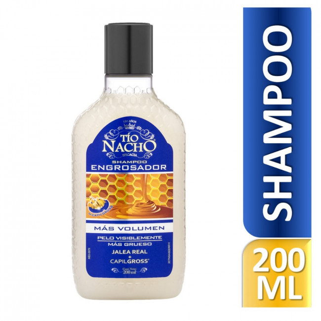 Tio nacho shampoo engrosador x 200