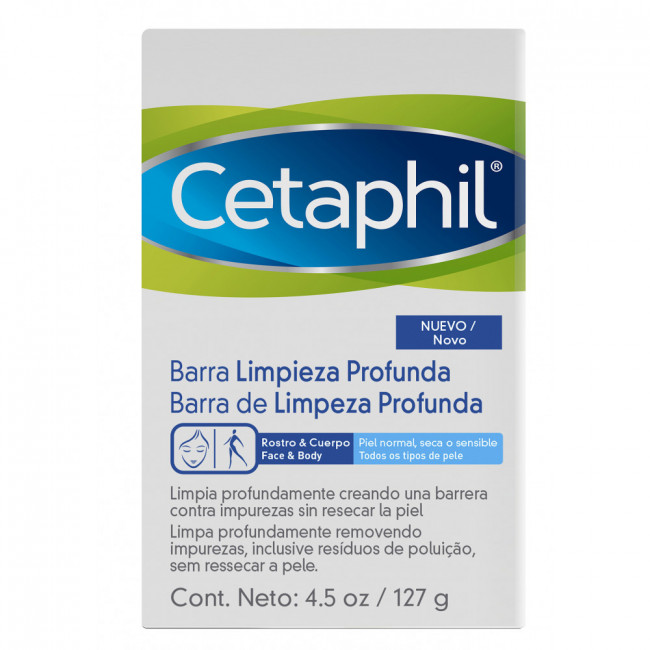 Cetaphil barra de limpieza profunda x 127 grs.