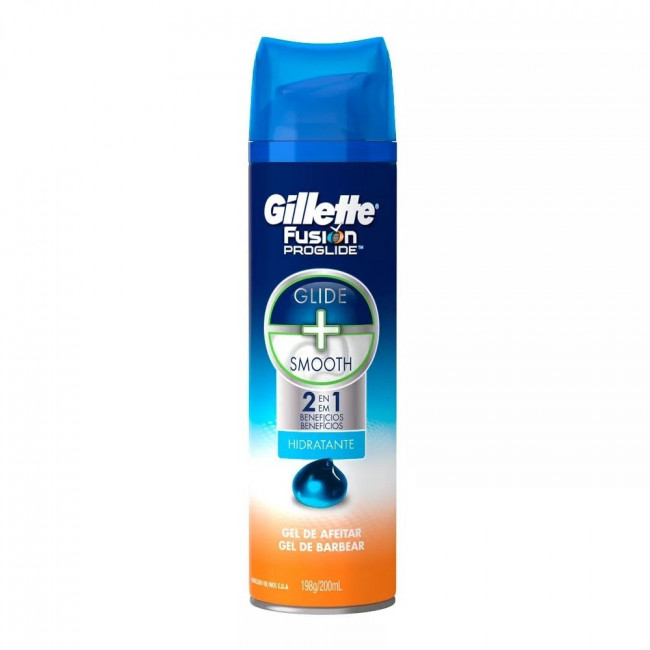 Gillette fusión espuma de afeitar x 198 grs. 