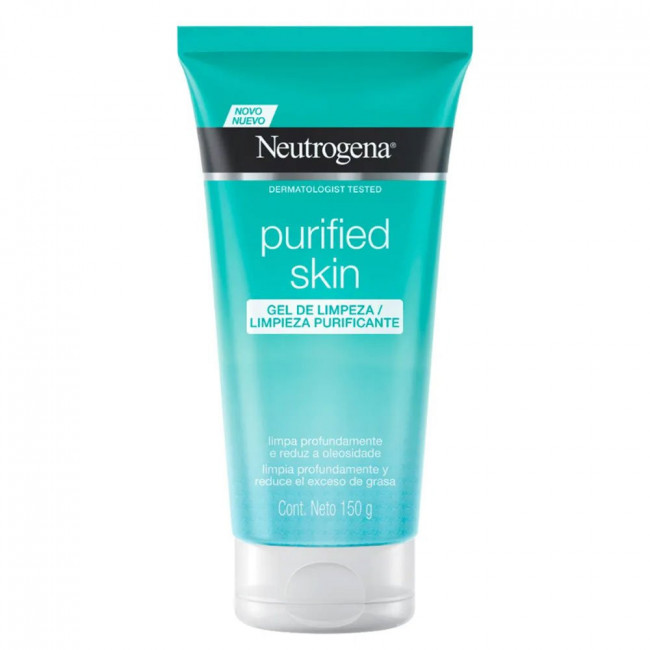 Neutrogena purified skin gel de limpieza x 150 ml.