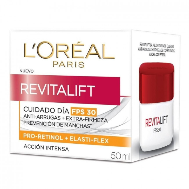 Dermo expert revitalif fps30 crema antiage el pro retinol hidrata, corrigiendo arrugas y firmeza...