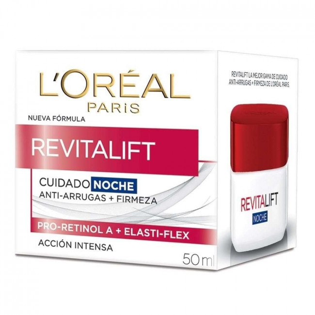 Dermo expert de loreal revitalift stim crema antiage reafirmante de noche x 50 ml.