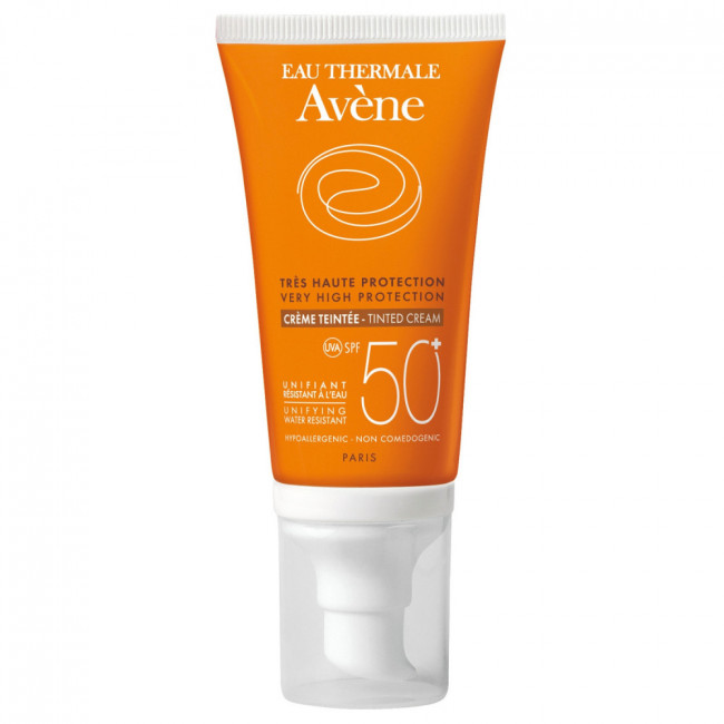 Avene solar factor 50 crema color x 50 ml.