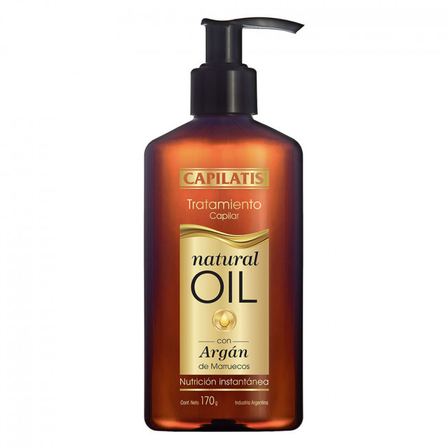 Capilatis tratamiento capilar natural oil x 170 ml.