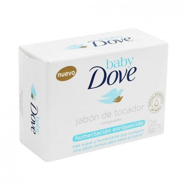 Dove baby jabón hidratante enriquecido x 75 grs.