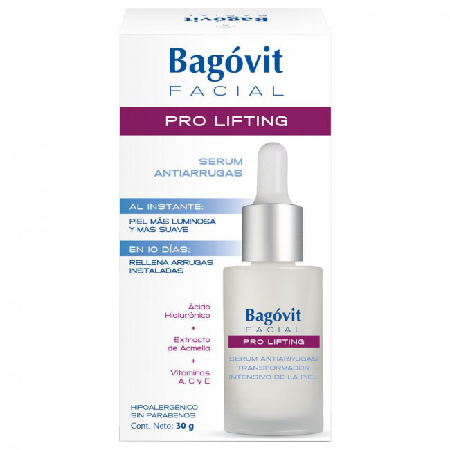 Bagovit facial pro lifting serum antiage x 30 ml.