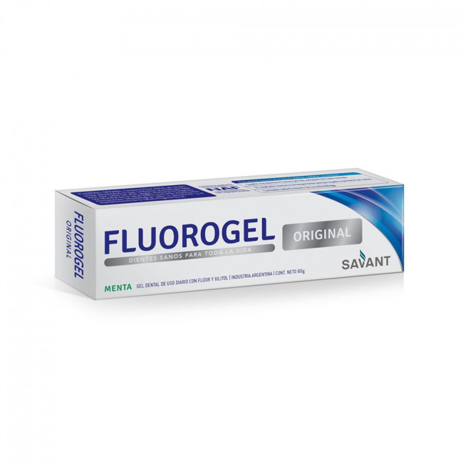 Fluorogel pasta dental original menta gel x 60 grs.