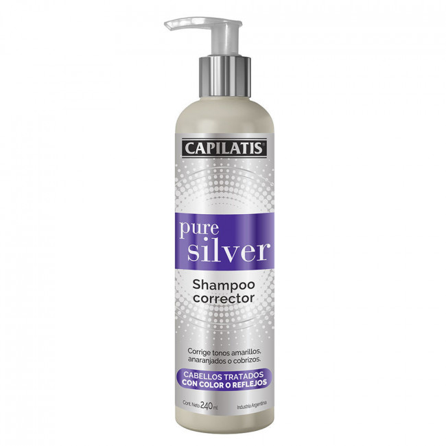 Capilatis puro silver shampoo x 240 ml.