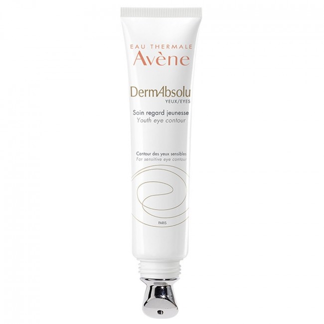 Avene dermabsolu crema para contorno de ojos, anti-edad redensificante, antibolsas y antiojeras...