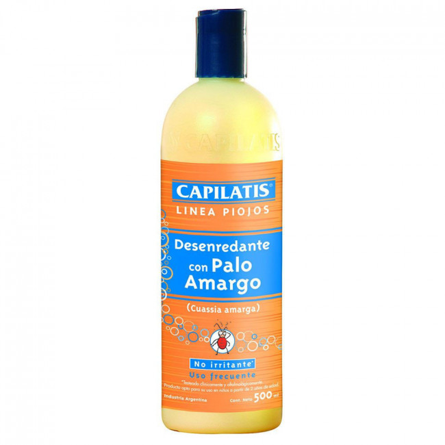 Capilatis producto especial acondicionador desenredante para piojos x 500 ml.