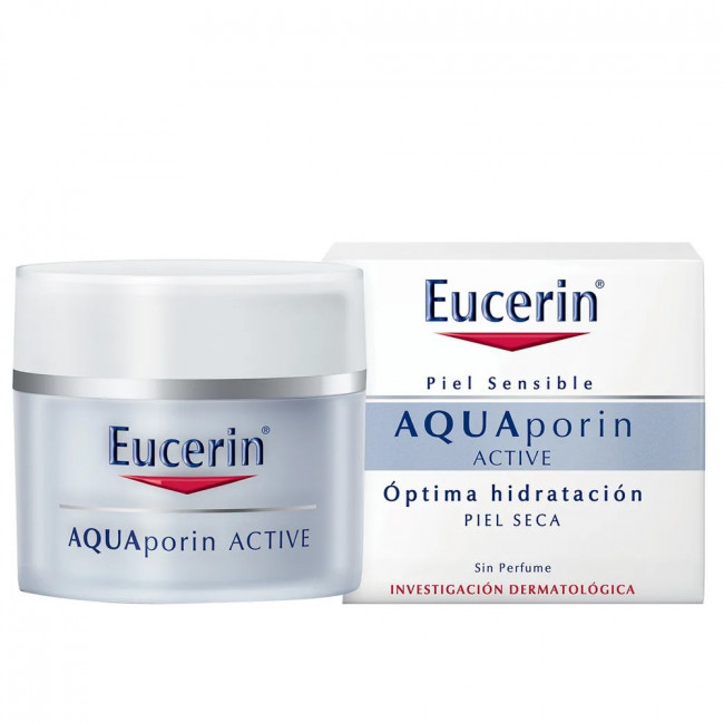 Eucerin aquaporin crema hidratante facial piel normal seca x 50 grs.
