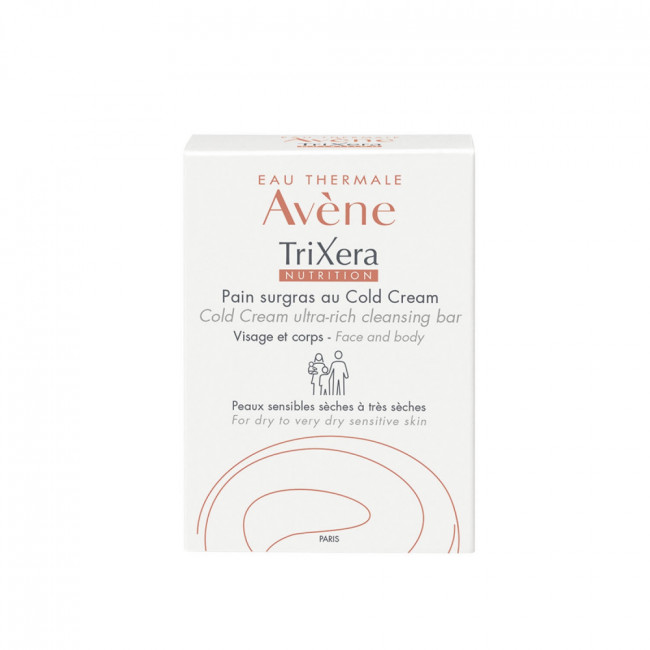 Avene trixera pan limpiador para pieles sensibles y secas x 100 grs. 
