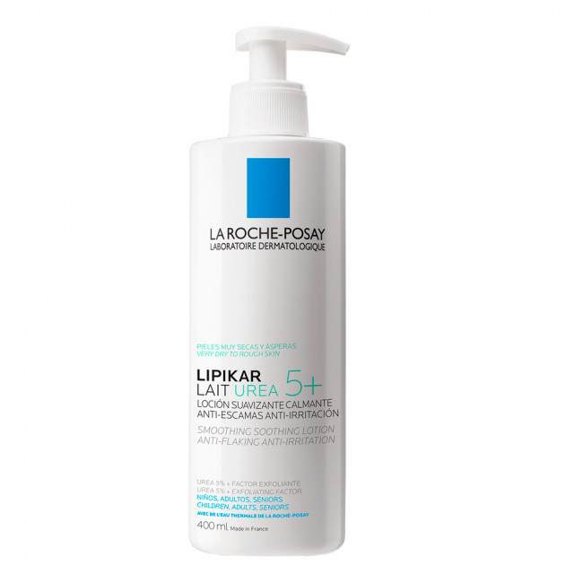 La roche posay lipikar leche urea 5%  hidrata, suaviza, refuerza la barrera cutánea y calma el...