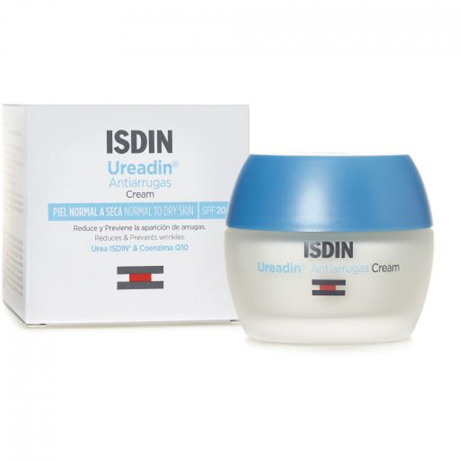 Isdin ureadin crema antiarrugas para piel normal a seca x 50 ml.