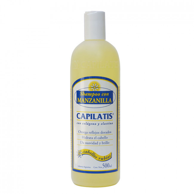 Capilatis dorado shampoo manzanilla x 500 ml.