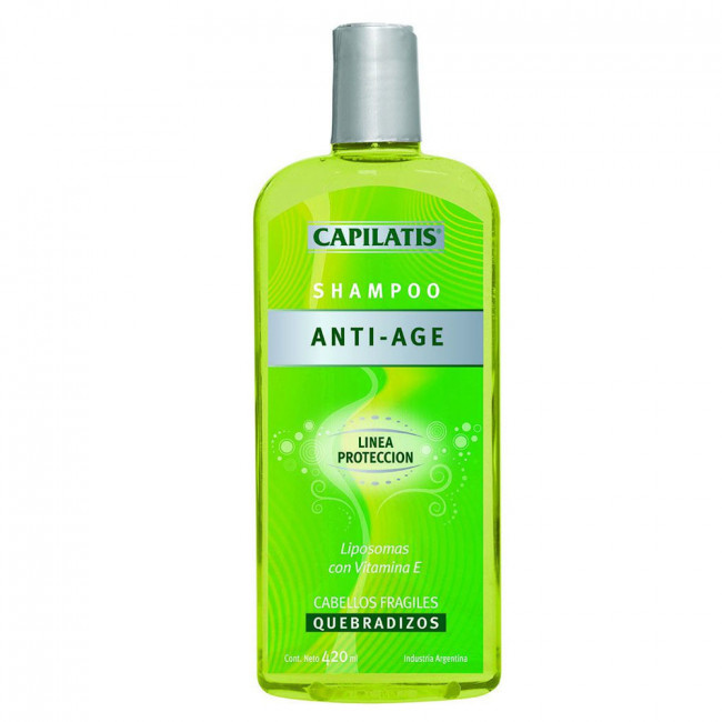 Capilatis protección shampoo antiage x 420 ml.