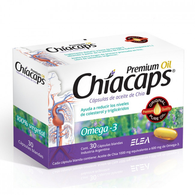 Chiacaps premium cápsulas de omega 3 x 30 