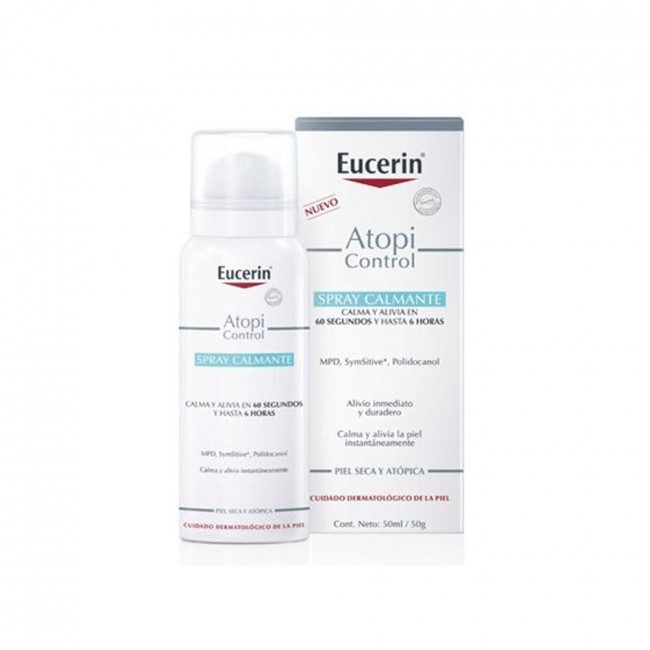 Eucerin spray calm atopicontrol calmante del prurito para pieles atópicas x 50 ml.