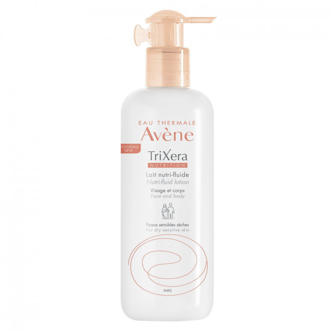 Avene trixera nutrition leche nutri-fluida, repara, nutre y calma las pieles secas y sensibles x...