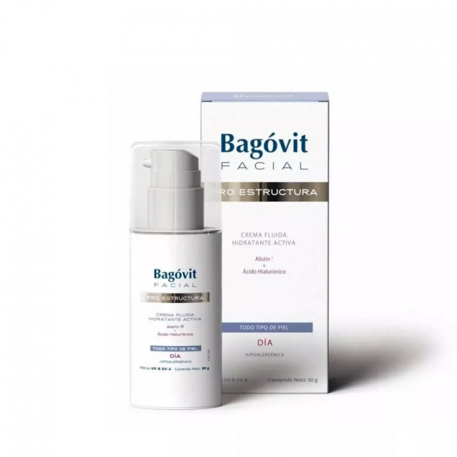 Bagovit facial  pro estructura crema fluida antiage x 50 ml.