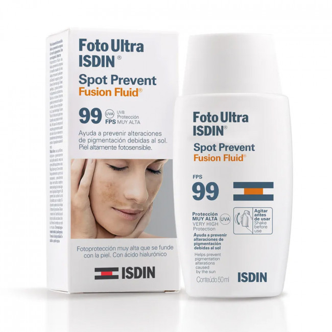 Isdin fotoprotector spot prevent fps 99 x 50ml. previene manchas.