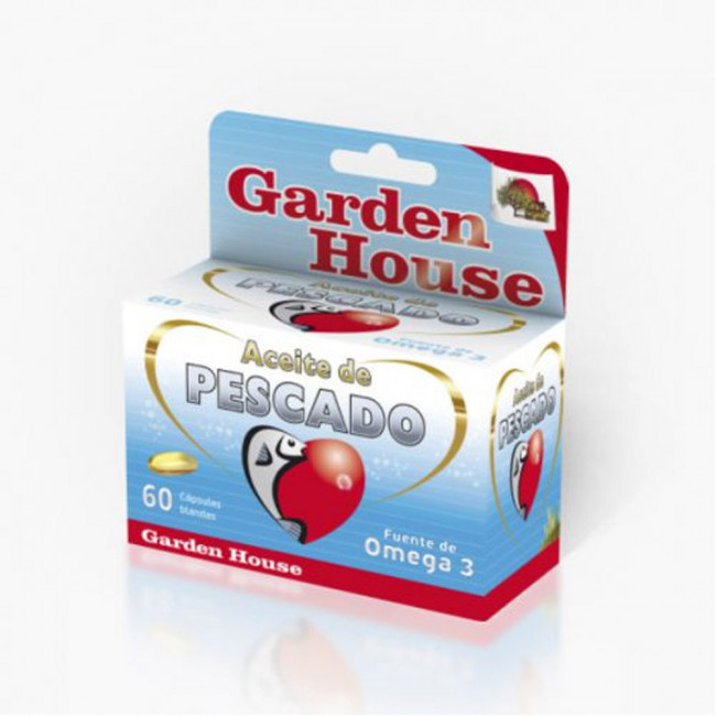 Garden house aceite de pescado x 30 cápsulas.