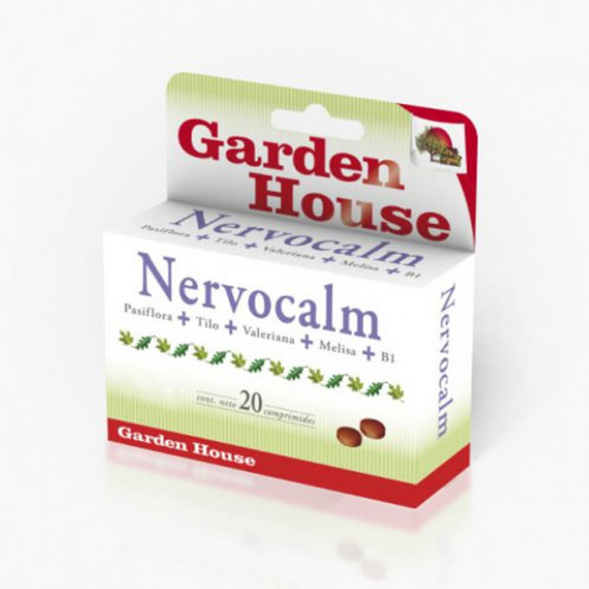 Garden house nervocalm x 20 comprimidos.