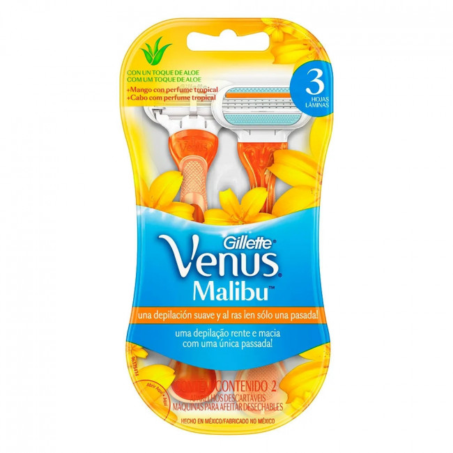 Gillette maquina malibu venus x2