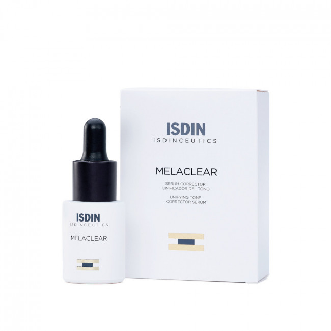 Isdinceuticals melaclear serum corrector de manchas gracias a la vitamina c, acido fítico x 15 ml.