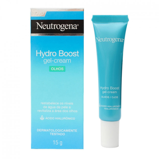 Neutrogena hydro boost crema de contorno de ojos hidratante antiage x 15ml.