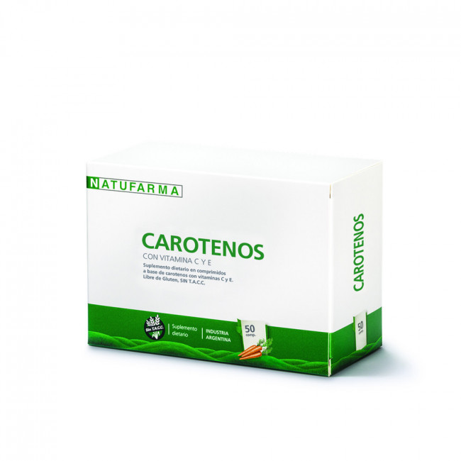 Natufarma carotenos comprimidos 50.