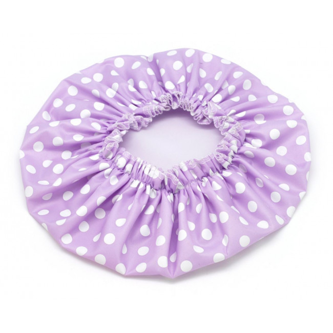 Basiccare gorra de baño violeta.