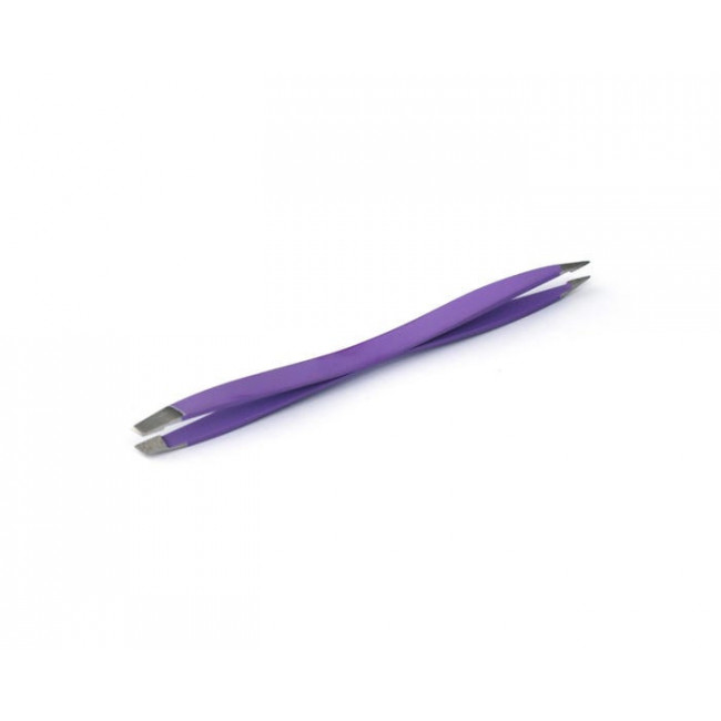 Basiccare pinza de depilar violeta.
