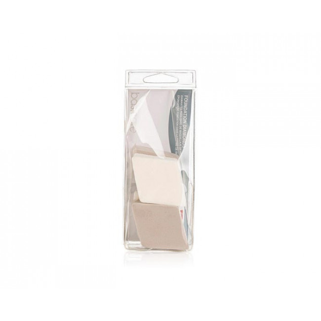 Basiccare esponja de maquillaje diamante x 4 unidades 