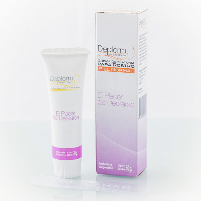 Depilorm crema depilatoria para rostro x 30 grs.