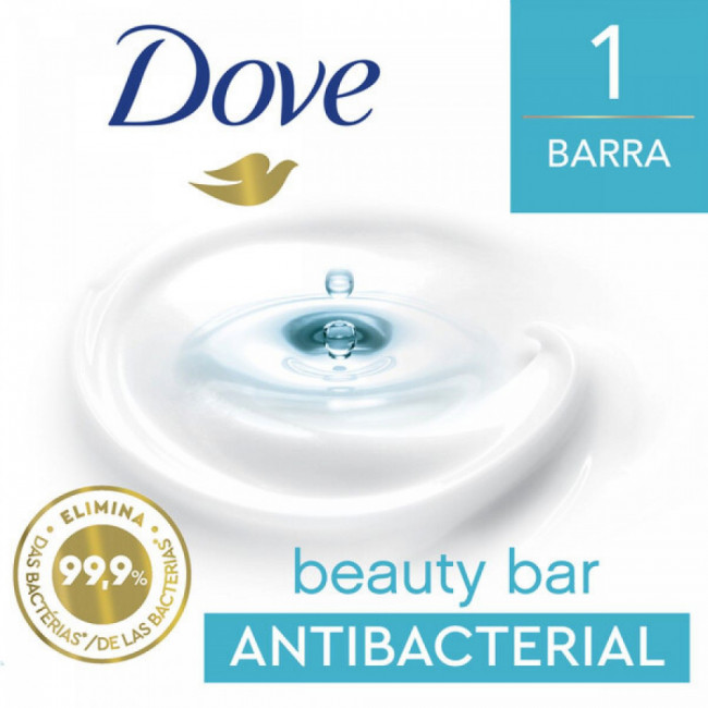 Dove jabón cuida y protege x 90 grs.